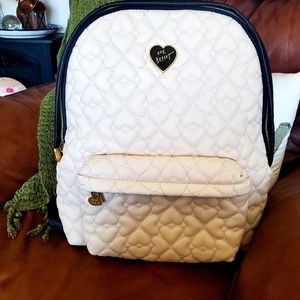 Betsey Johnson Full Sized Quilted Backpack